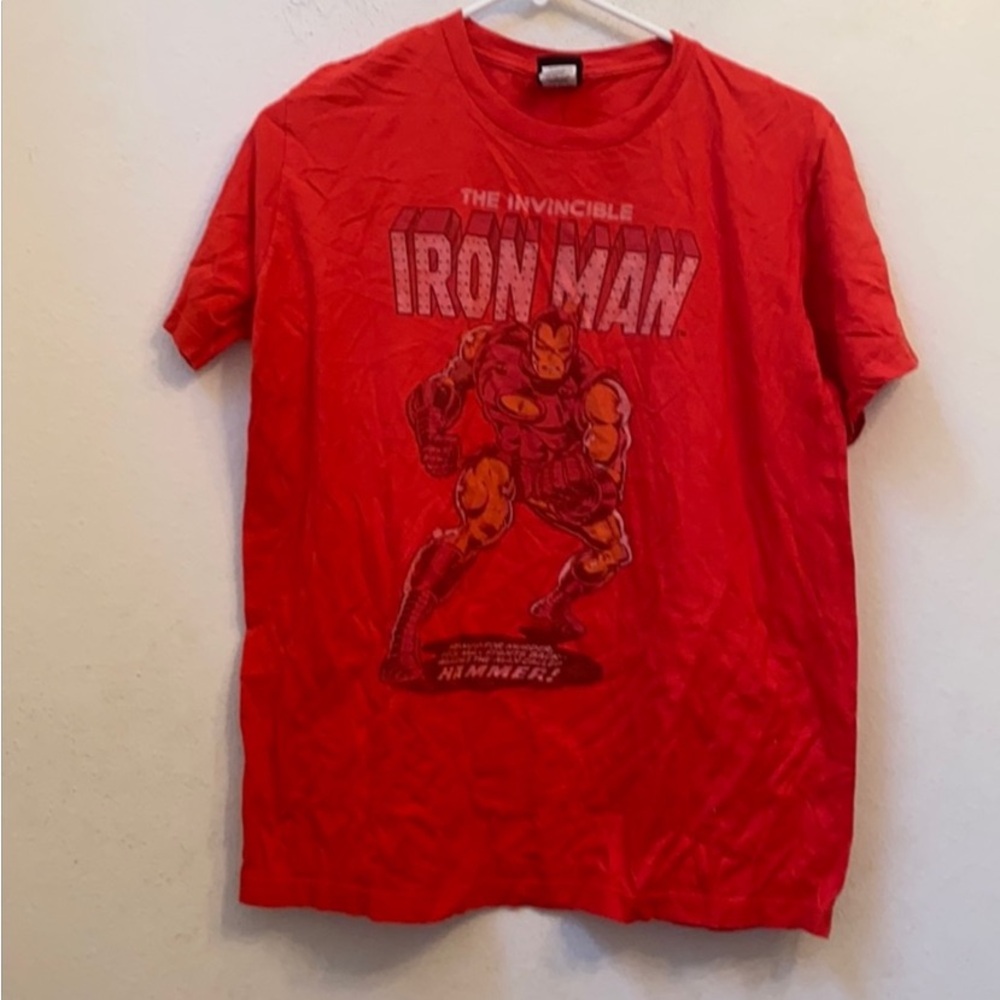 5/$40 Marvel Avengers Iron Man T-Shirt Medium Cool Graphics - Picture 4 of 4